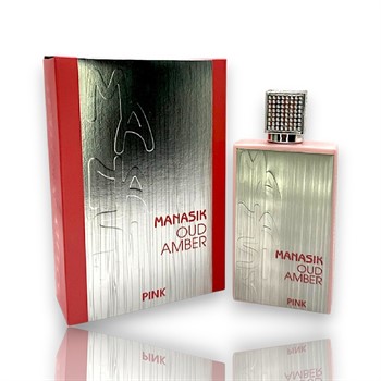 Oud Amber Pink Manasik - Perfume Árabe Feminino EDP 100ml - Manasik Atacado