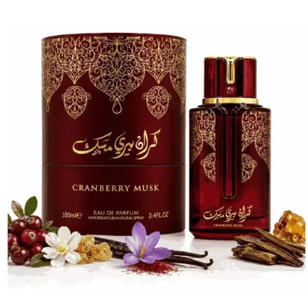 Perfume Árabe Cranberry Musk Arabiyat Prestige Unissex EDP 100ml - Arabiyat Atacado
