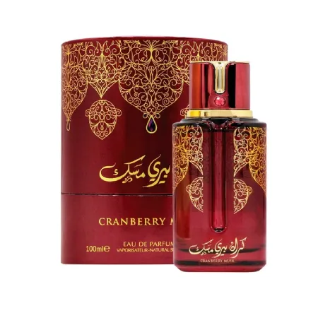 Perfume Árabe Cranberry Musk Arabiyat Prestige Unissex EDP 100ml - Arabiyat Atacado