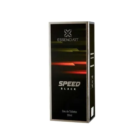 Perfume Essenciart Masculino Speed Black Eau De Toilette 30ml - Essenciart Atacado