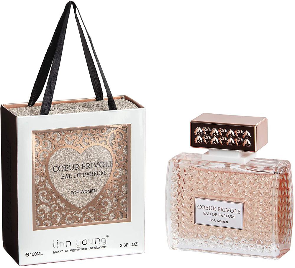 PRODUTO NA CAIXA SEM PLASTICO CELOFANE -   Coeur Frivole Linn Young Perfume Feminino - EDP 100ml - Linn Young Atacado