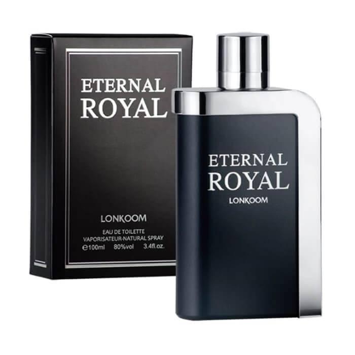 CAIXA SEM PLASTICO   -   Eternal Royal Lonkoom - Perfume Masculino - Eau de Toilette - 100ml - Lonkoom Atacado