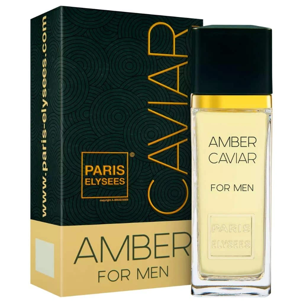 Amber Caviar Paris Elysees Caviar Collection Perfume Masculino de 100 ml - Paris Elysees Atacado