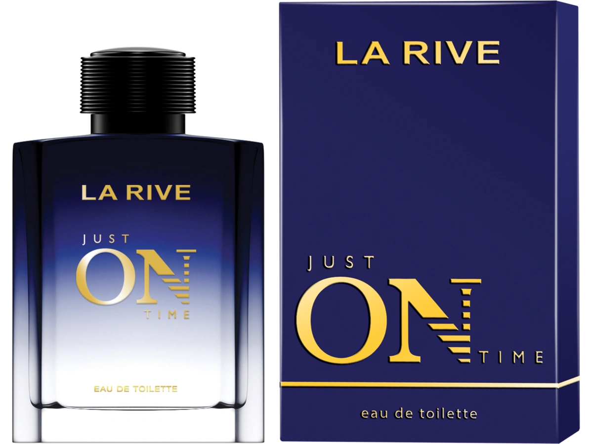 Just On Time La Rive - Perfume Masculino - Eau de Toilette - 100ml - La Rive Atacado
