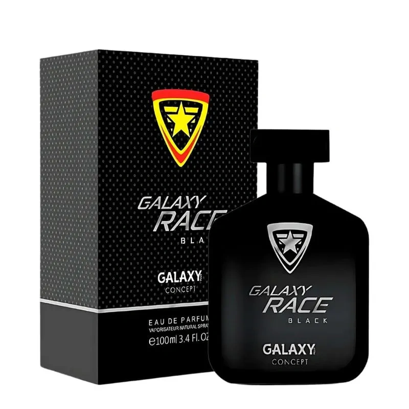 Race Black Galaxy Concept Plus - Perfume Masculino EDP de 100 ml - Galaxy Concept Atacado