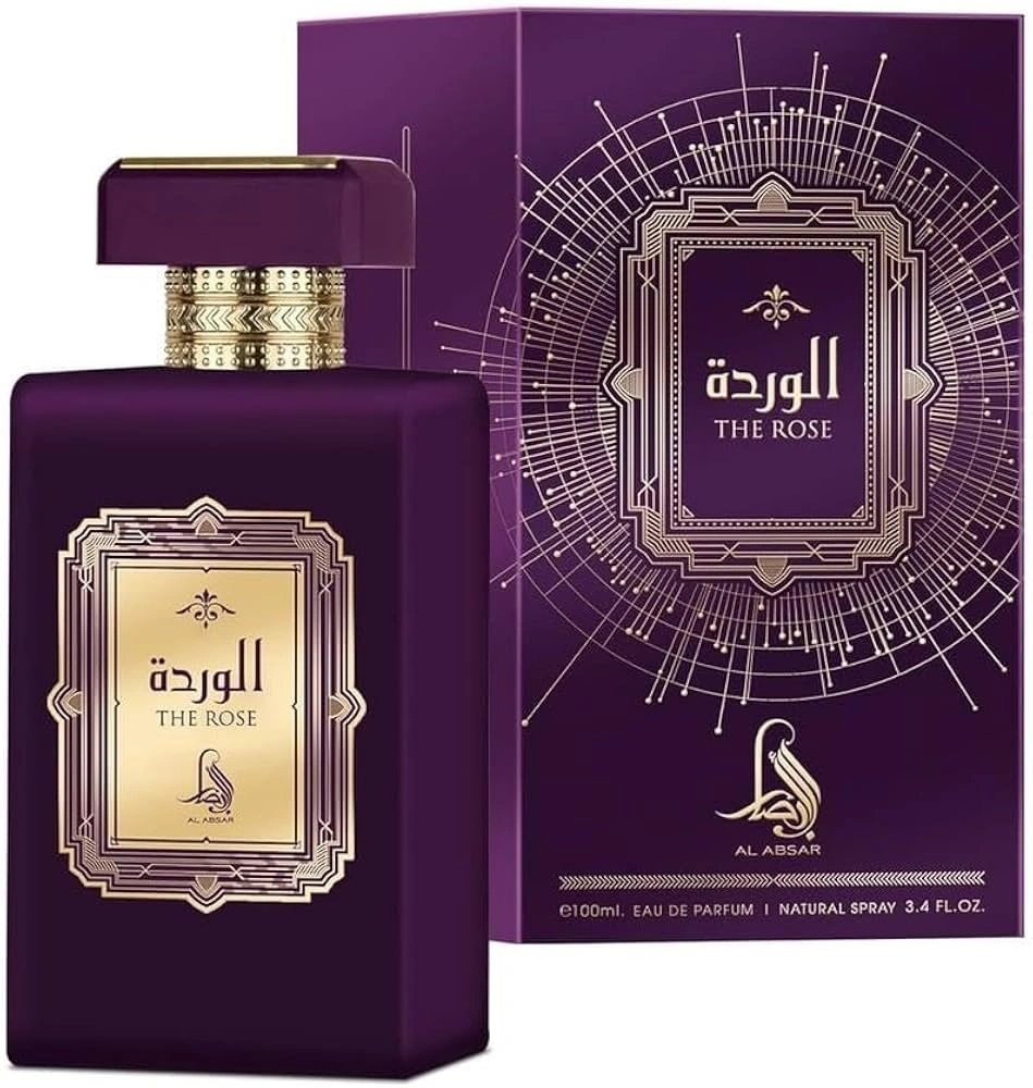 The Rose Al Absar Perfume Unisex EDP 100ml - Atacado de Perfumes Árabes Al Absar