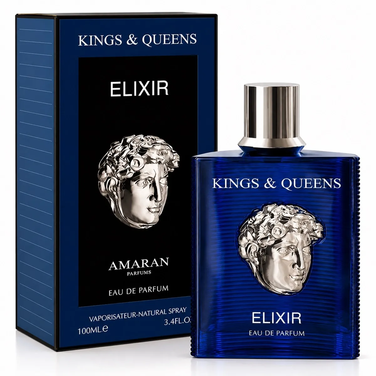 Amaran Kings & Queens Elixir Eau de Parfum Masculino 100ml - Amaran Atacado