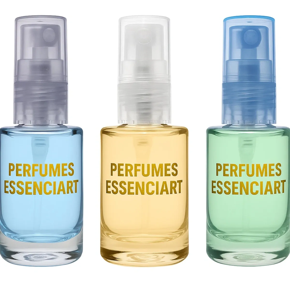 Amostra - Demonstrador de Perfumes Essenciart 10ml com Spray - Essenciart Atacado