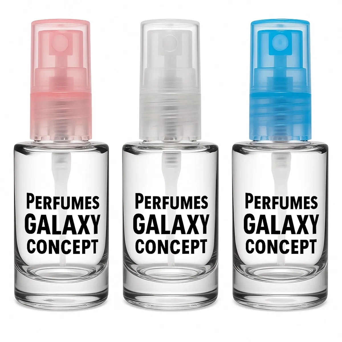 Amostra Demonstrador de Perfumes Galaxy Concept Plus 10 ml com Spray
