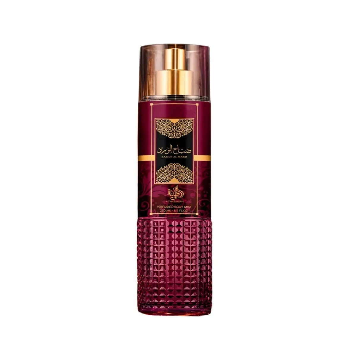 Body Mist Sabah Al Ward Al Wataniah Feminino 250Ml - Al Wataniah Atacado
