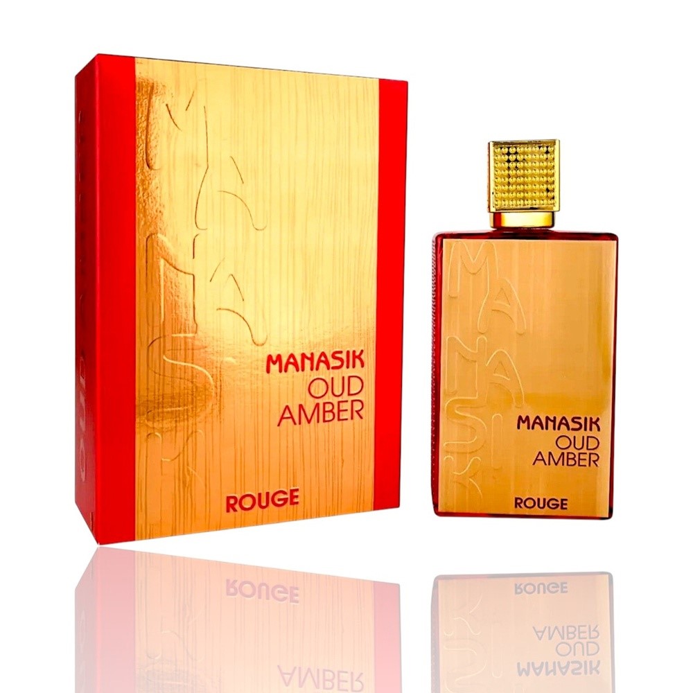 Oud Amber Rouge Manasik - Perfume Feminino - EDP 100ml - Feminino - Manasik Atacado