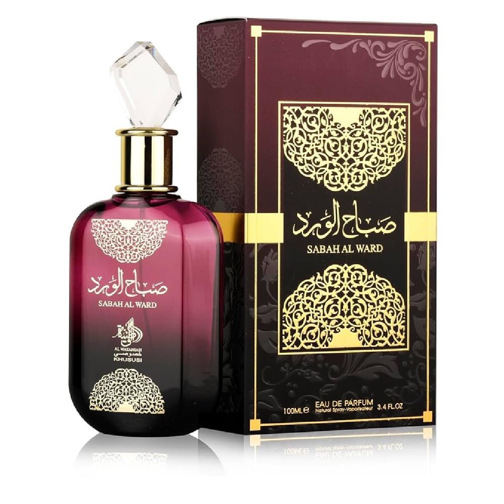 Sabah Al Ward Al Wataniah  - Perfume Árabe Feminino EDP 100ml - Al Wataniah Atacado