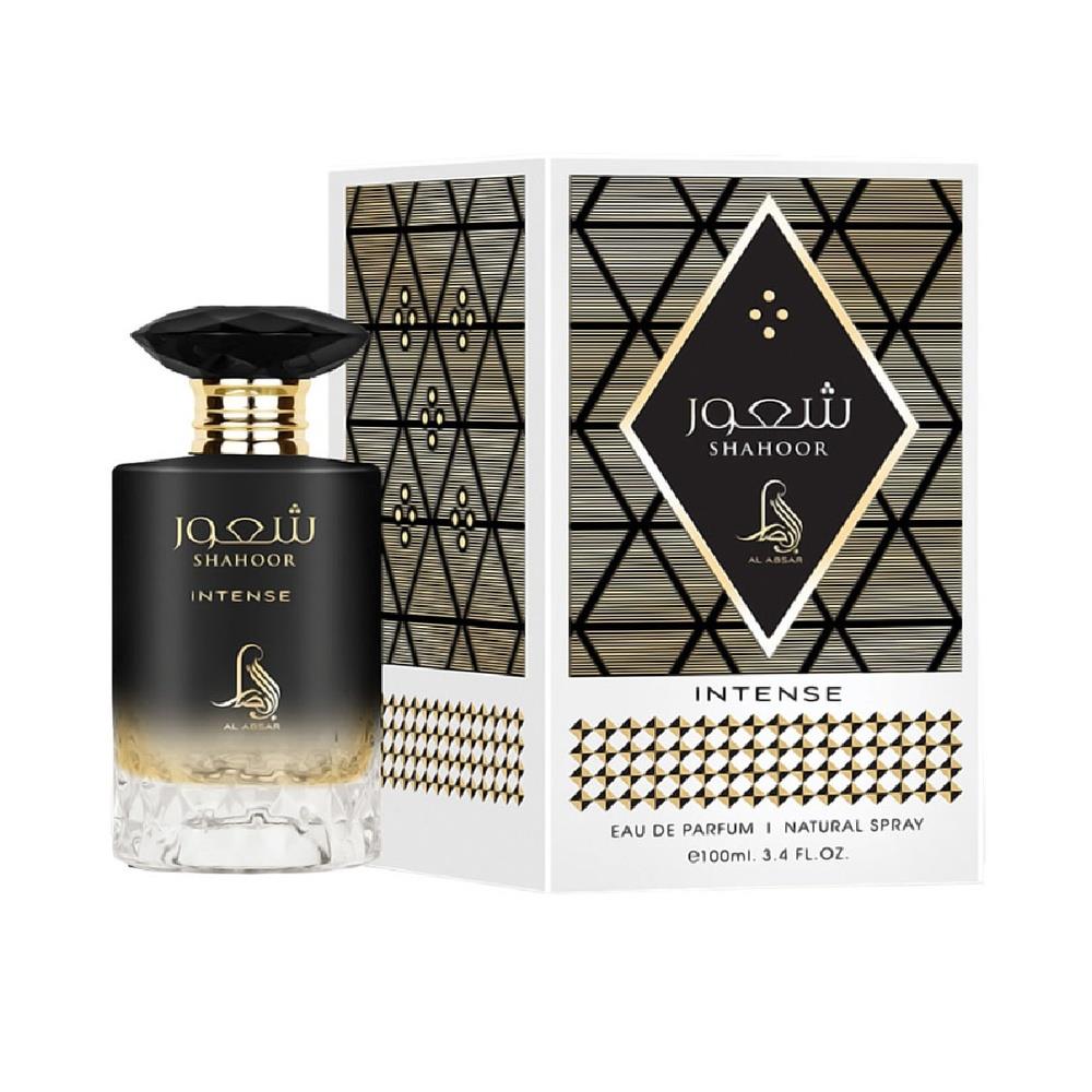 Shahoor Intense Al Absar - Perfume Masculino - EDP 100ml - Atacado de Perfumes Árabes Al Absar