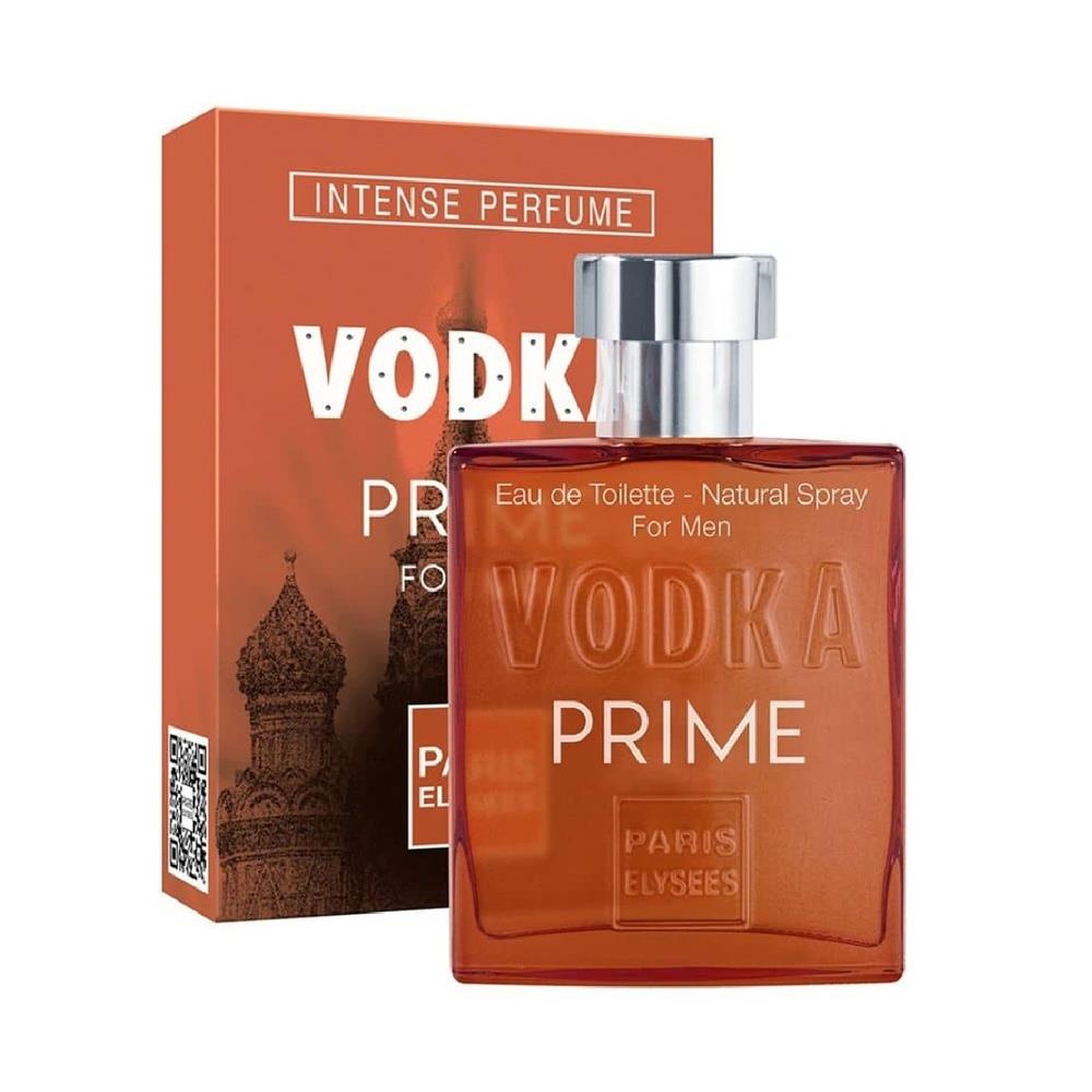 Vodka Prime Perfume Paris Elysees Masculino EDT 100 ml - Paris Elysees Atacado