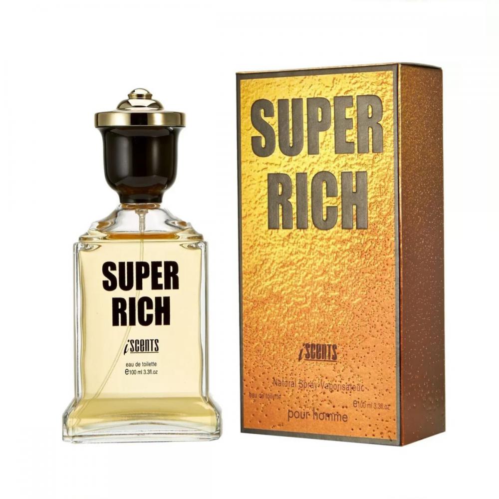 Super Rich I-Scents Perfume Masculino EDT 100ml - IScents Atacado