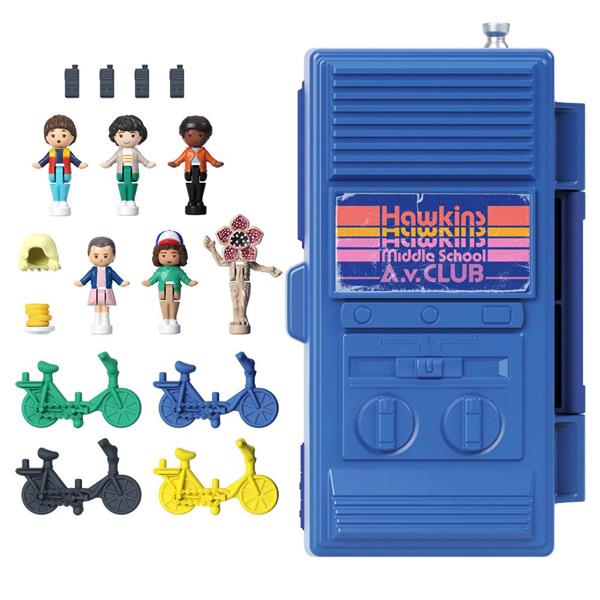 POLLY POCKET COLLECTOR STRANGER THINGS COMPACT PLAYSET EXCLUSIVO