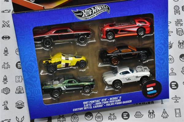 HOT WHEELS LEGENDS TOUR 2025: PACK COM 6 CARROS MINIATURA