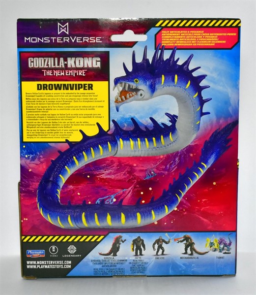 DROWNVIPER ARTICULADO 6 POLEGADAS GODZILLA X KONG BRINQUEDO