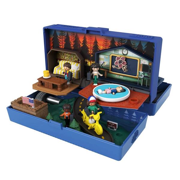 POLLY POCKET COLLECTOR STRANGER THINGS COMPACT PLAYSET EXCLUSIVO