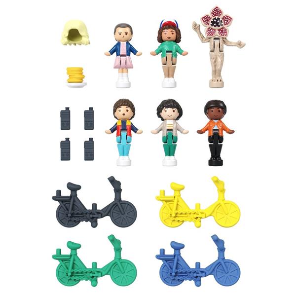POLLY POCKET COLLECTOR STRANGER THINGS COMPACT PLAYSET EXCLUSIVO