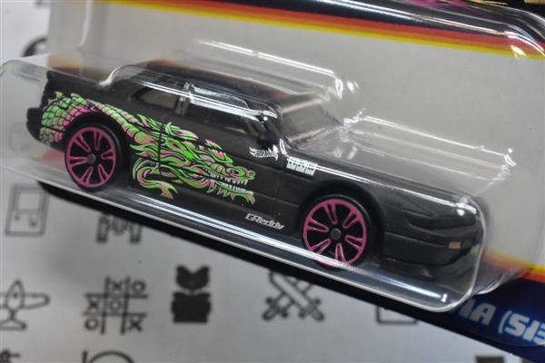 HW NEON SPEEDERS NISSAN SILVIA (S13) PRETO 2025