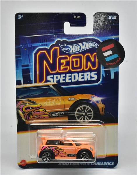HW NEON SPEEDERS MINI COOPER S CHALLENGE LARANJA 2025