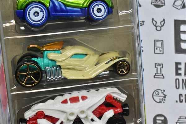 HOT WHEELS 5 PACK STREET BEASTS HTV55 - CARRINHOS FERAS BRINQUEDO