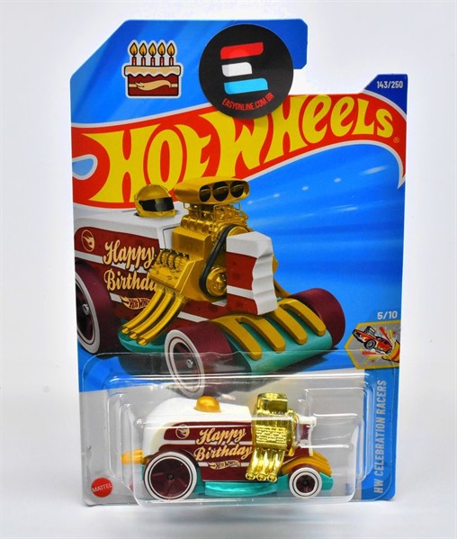 HOT WHEELS BIRTHDAY BURNER CARRO TREASURE HUNT - Main Image