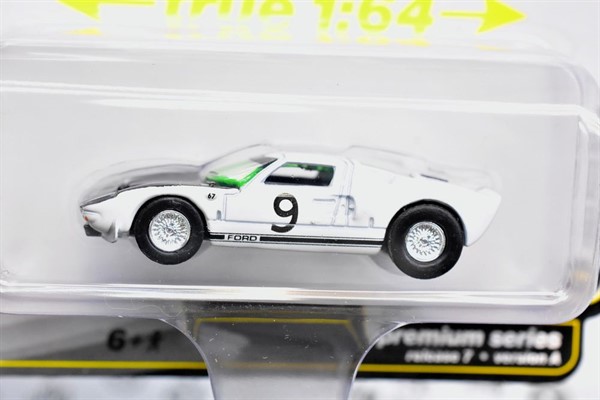 MINIATURA 1/64 AUTO WORLD 1964 FORD GT40 | COLEÇÃO DIECAST