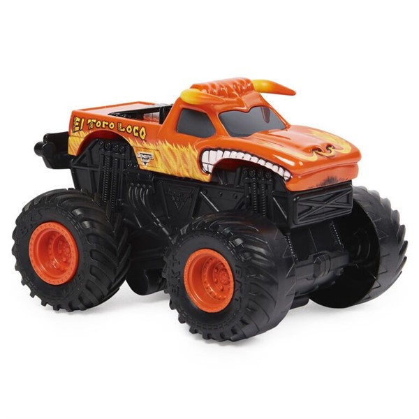 BRINQUEDO MONSTER JAM EL TORO LOCO REV N SPIN | DIVERSÃO NA PISTA
