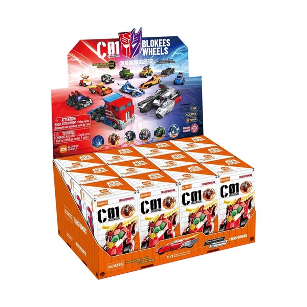 Blokees Wheels トランスフォーマー ビークル C01 12種セット BLOKEES WHEELS C01 TRANSFORMERS