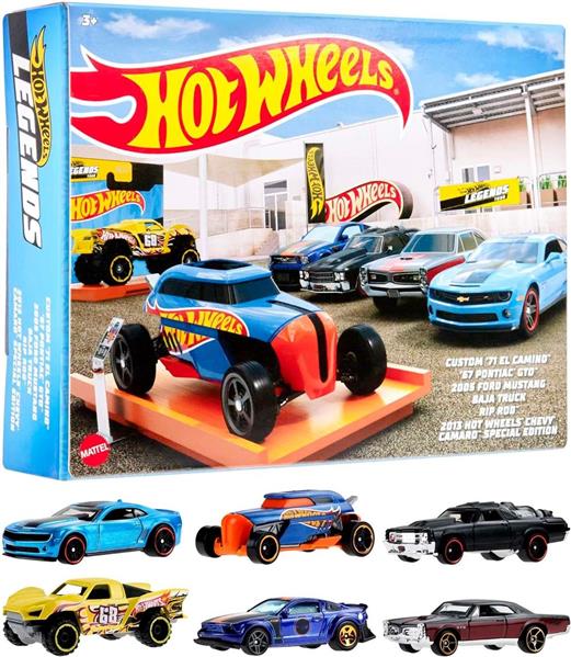 HOT WHEELS LEGENDS TOUR THEMED 6-PACK