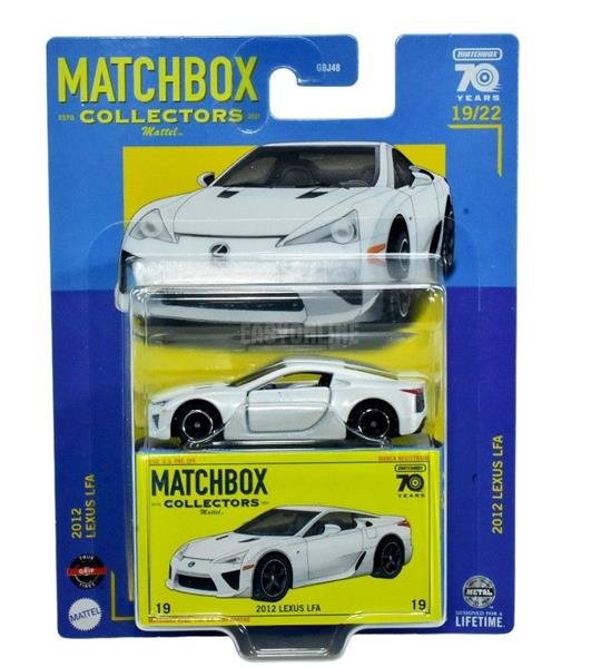 MARK43 レクサス LFA (LEXUS LFA) MATCHBOX COLLECTORS - 12 LEXUS LFA - 19/22 - HLJ72