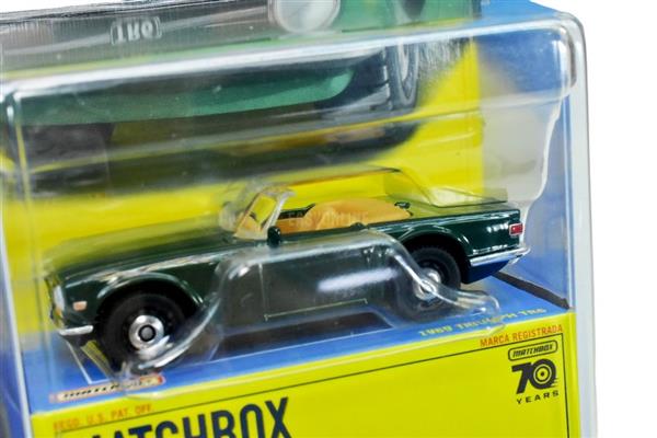 Matchbox Collectors 1969 Triumph TR6 Die-Cast Car – Green, Series 18/22