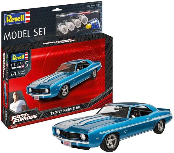 Revell 1/24 Chevy Yenko Camaro 1969 - Velozes e Furiosos