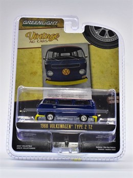 GREENLIGHT  - VINTAGE AD CARS  1968 VOLKSWAGEN KOMBI TYPE 2 KOMBI