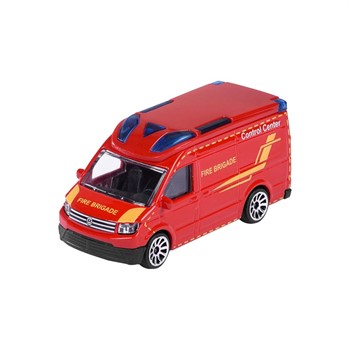MAJORETTE  - SERIE CITY -  VOLKSWAGEN CRAFTER - FIRE BRIGADE (BOMBEIRO)