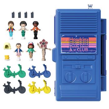 POLLY POCKET COLLECTOR STRANGER THINGS COMPACT PLAYSET EXCLUSIVO