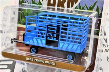GREENLIGHT - DOWN ON THE FARM - BALE THROW WAGON