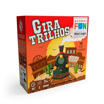 COOPERFUN - POCKET FUN -  MINIJOGO GIRA TRILHOS