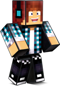 BONECO MINECRAFT - YOUTUBER - BONECO AUTHENTIC GAMES - 25cm