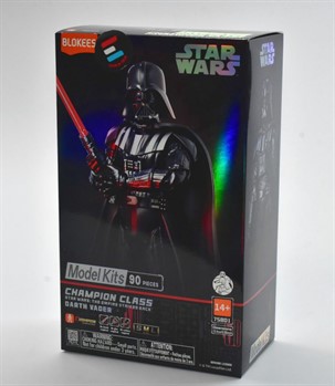 BLOKEES - CHAMPION CLASS - DARTH VADER  - STAR WARS  EP V THE EMPIRE STRIKES BACK  - 90 PEÇAS