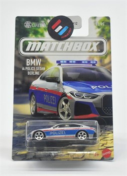 MATCHBOX - SÉRIE CARROS EUROPEUS - 2026 - BMW i4 POLICIA DE BERLIN - 2/5