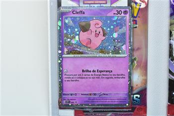 JOGO DE CARTAS POKÉMON - EV05 FORÇAS TEMPORAIS BLISTER C/4 BOOSTERS - CLEFFA