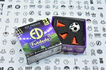 COOPER FUN - POCKET FUN - FUTDEDO  FUTEBOL DE DEDO -  KIT  DE TREINO
