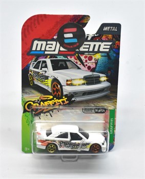 MAJORETTE  - GRAFFITI  - MERCEDES-BENZ 190 E 2.5-16 EVO II   - 1/64