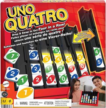 JOGO DE TABULEIRO - UNO QUATRO - MATTEL
