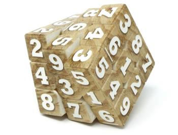 CUBO MÁGICO PROFISSIONAL - CUBER VINCI CALENDARIO - SUDOKU (3X3X3) - MEGA DESAFIO