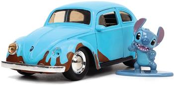VOLKSWAGEN FUSCA COM BONECO STITCH - 1/32 - JADA TOYS