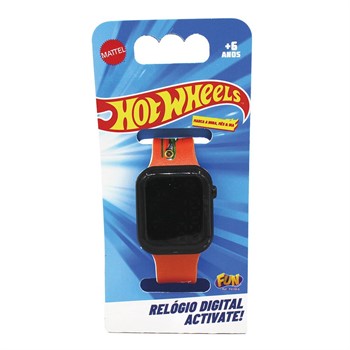 HOT WHEELS - RELOGIO INFANTIL  DIGITAL -  ACTIVATE